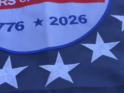 🇺🇸 🦅USA 250th Anniversary Commemorative Flag — Double-Sided Embroidered