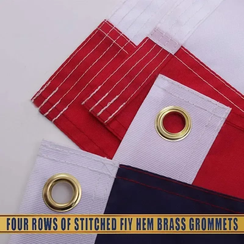 🇺🇸 🦅USA 250th Anniversary Commemorative Flag — Double-Sided Embroidered
