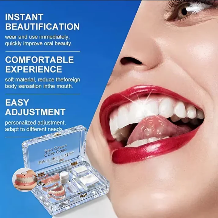 Ends Today: 70% OFF! ⏰70% OFF! EETTSY™ Medical Full Denture with Strong Suctiond Custom-Fit Full Functional Dentures🦷Obtain American Dental Association (ADA) Certification