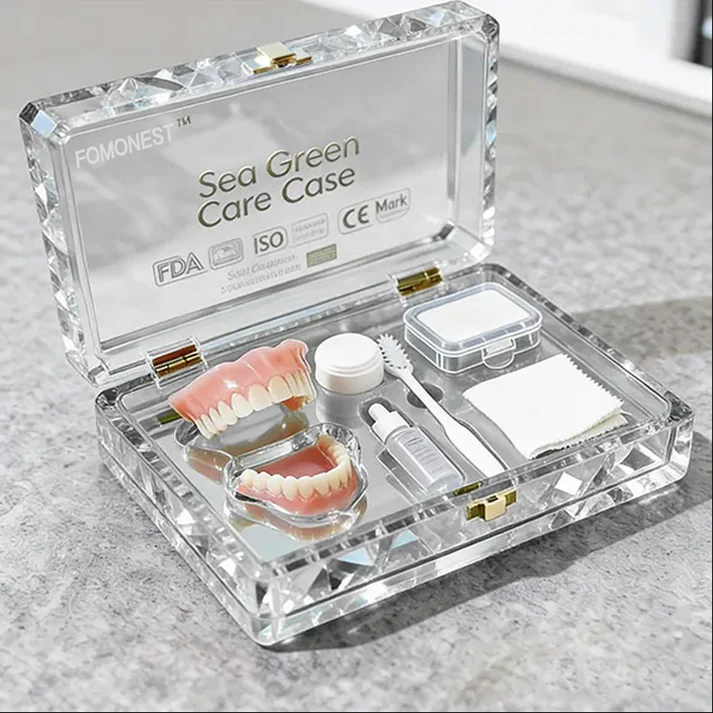 Ends Today: 70% OFF! ⏰70% OFF! EETTSY™ Medical Full Denture with Strong Suctiond Custom-Fit Full Functional Dentures🦷Obtain American Dental Association (ADA) Certification