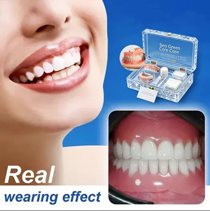 Ends Today: 70% OFF! ⏰70% OFF! EETTSY™ Medical Full Denture with Strong Suctiond Custom-Fit Full Functional Dentures🦷Obtain American Dental Association (ADA) Certification