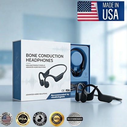 ⚡Flash Sale 🏆50K+ SOLD! Almost Gone-🔥Still Struggling to Hear Clearly? Try This Open-Ear Bone Conduction Headset