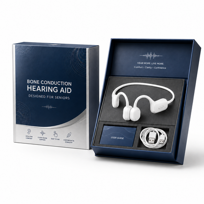🏆Flash Sale⚡ 50K+ SOLD⏰👂Revitalize your ears again💖Advanced Bone Conduction Smart Hearing Headphones Pryxo™ X7