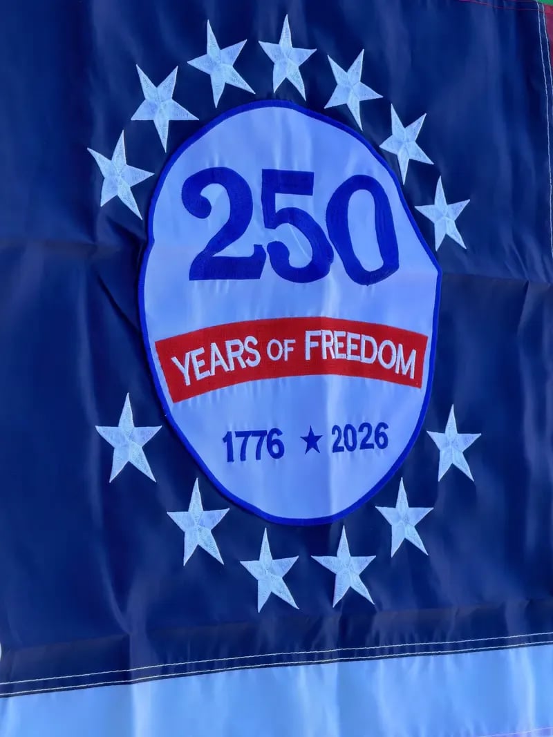 🇺🇸 🦅USA 250th Anniversary Commemorative Flag — Double-Sided Embroidered